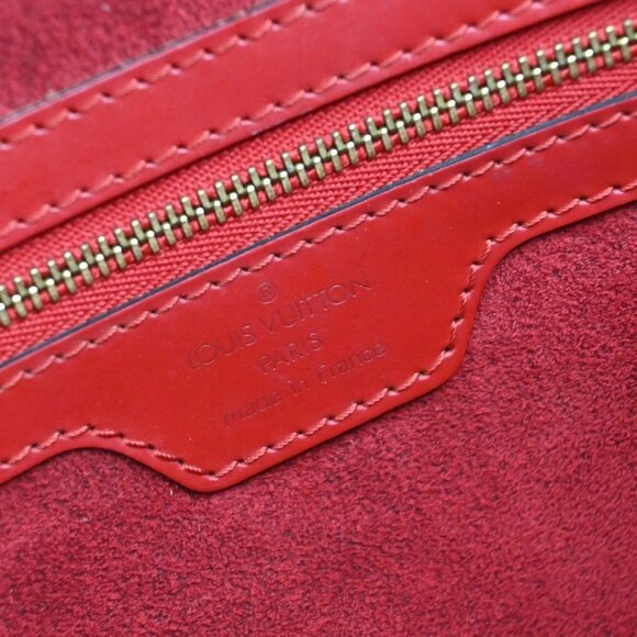 LOUIS VUITTON LV Lussac Shoulder Bag Epi Leather Red France - Picture 14 of 15